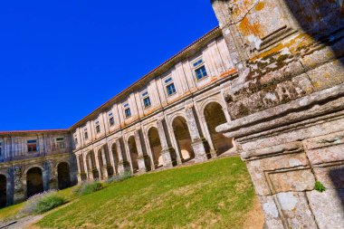 Santa Maria de Oseira Manastırı, 11. yüzyıl Trappist Manastırı, İspanya Ulusal Anıtı, Kültürel İlgi İyiliği, San Cristbal de Cea, Orense, Galiçya, İspanya, Avrupa