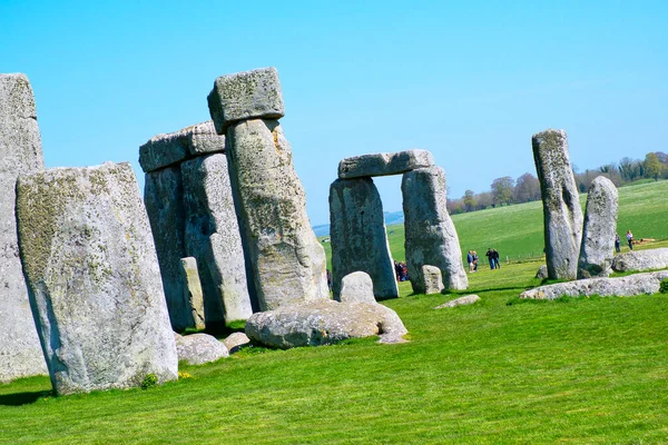 Ruinas Neolíticas Stonehenge Patrimonio Humanidad Por Unesco Salisbury Wiltshire Inglaterra — Foto de Stock
