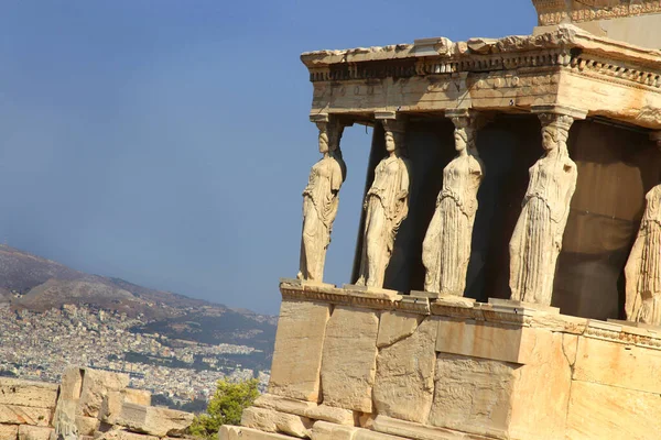 Parthenon Archaeological Site Acropolis Ancient Ruins Athens Greece Europe — Stock Photo, Image