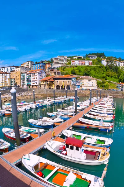 Vissershaven Haven Van Mutriku Oude Stad Mutriku Guipuzcoa Baskenland Spanje — Stockfoto