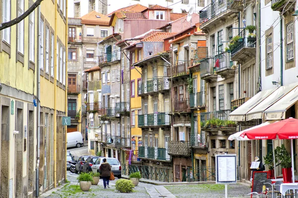 Typische Architectuur Oude Stad Werelderfgoed Porto Portugal Europa — Stockfoto