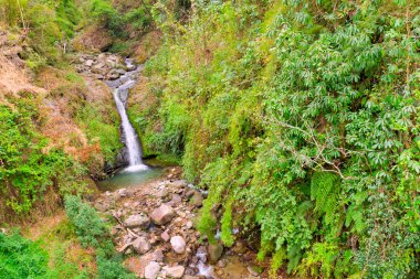 Şelale, Annapurna Ana Kampı, Annapurna Koruma Alanı, Himalaya, Nepal, Asya