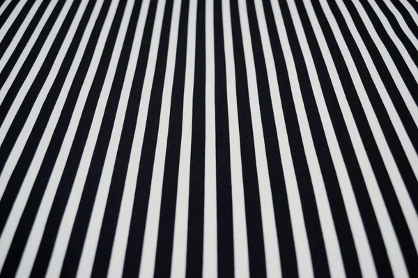 Noir Blanc Fond Tissu Rayé Graphique — Photo