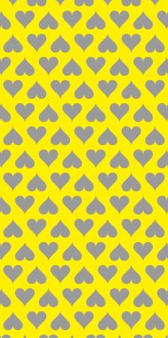 Aydınlatıcı bir arka planda nihai gri kalpler. Desen