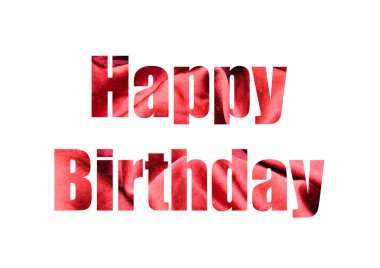 Arka plan olarak kırmızı tekstil deseni. Kumaştaki kırmızı madde dokusuna yaklaş. Buruşuk kumaş dokusu. 