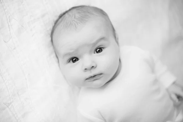 Retrato brilhante do bebê adorável — Fotografia de Stock