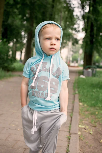 Funny little Boy — Stock Photo, Image