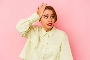 Genç Arap melez kadın şok oldu, önemli bir buluşmayı hatırladı..