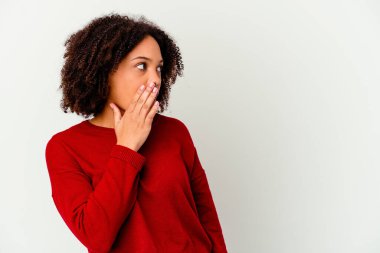 Genç Afro-Amerikan melez kadın gördüğü bir şey yüzünden şoka girdi..