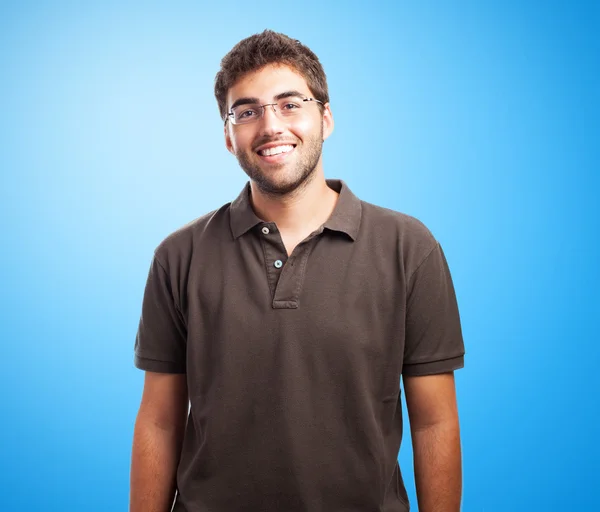 Handsome man wearing glasses — Stock Photo, Image