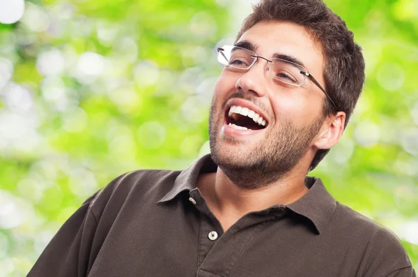 Handsome man having fun — Stock Photo, Image