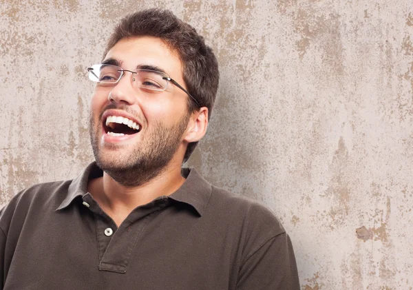 Handsome man having fun — Stock Photo, Image