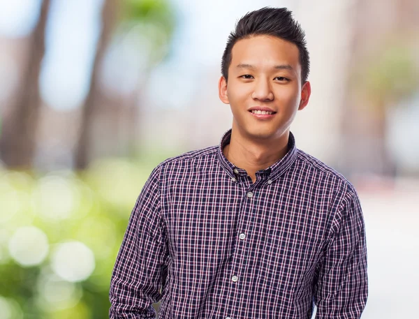 Handsome asian man — Stock Photo, Image