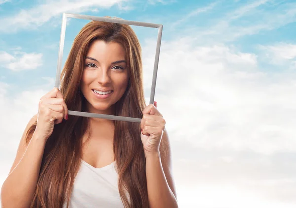 Retrato de una chica bonita — Foto de Stock