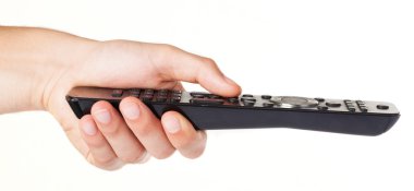 TV kontrol elinde