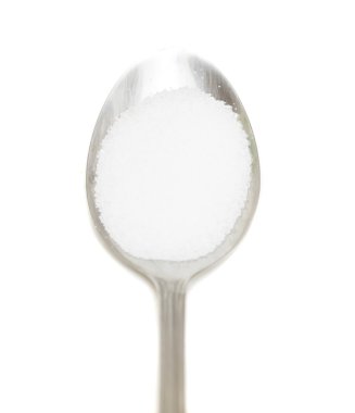 Metal kaşık tuz