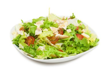 Akdeniz salatası izole