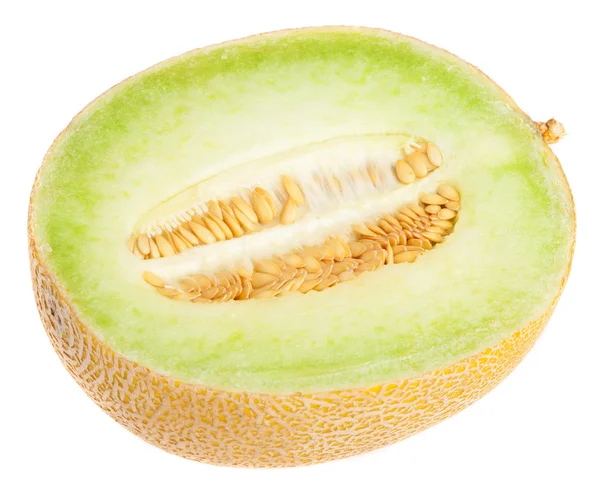 En halv melon front — Stockfoto