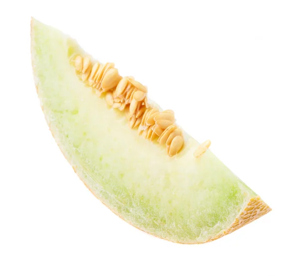 Skivad melon isolerade — Stockfoto
