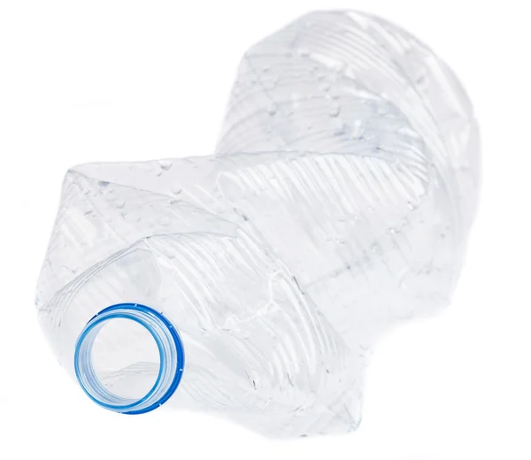 Plastic fles geïsoleerd — Stockfoto