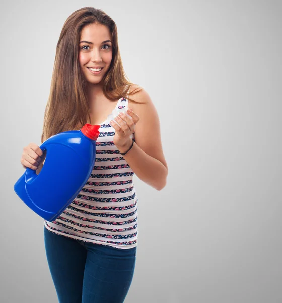 Portrait of a young woman — Stock Photo, Image