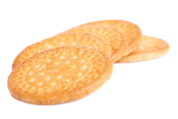 Montón de galletas en un blanco —  Fotos de Stock