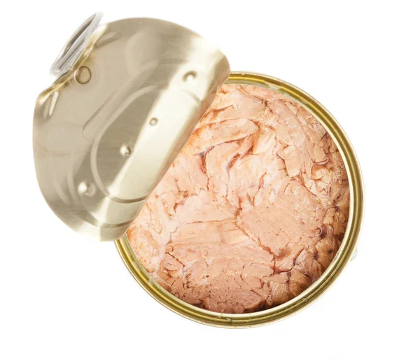 Open tuna tin — Stock Photo, Image