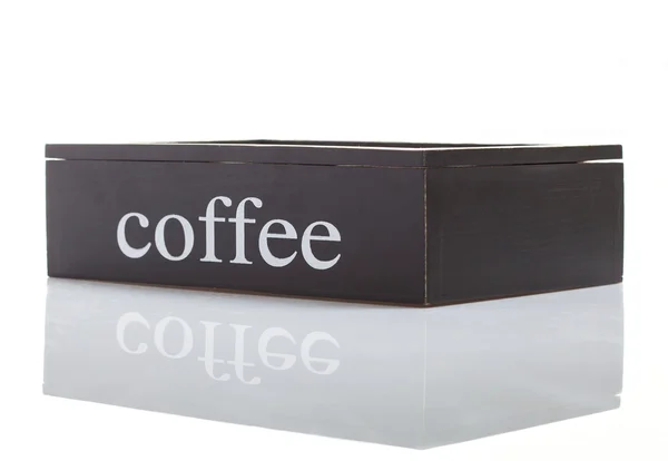Moderna kaffe box — Stockfoto