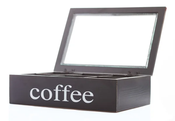 Moderna kaffe box — Stockfoto