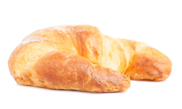 Croissant isolato su bianco — Foto Stock