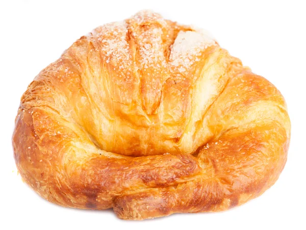 Croissant isolado em branco — Fotografia de Stock