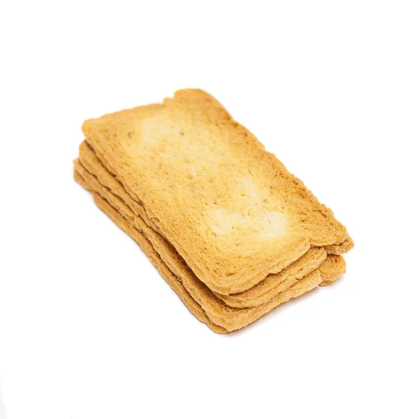 Thin rusks pile — Stock Photo, Image