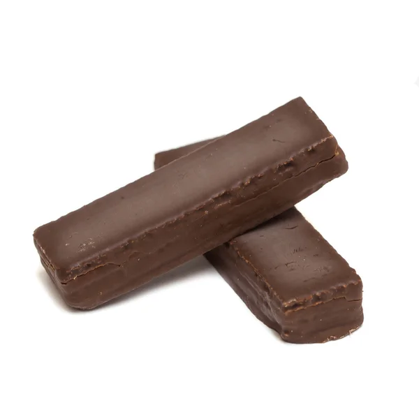 Chocolate waffle bars — Stock Photo, Image