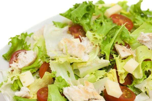 Close-up van kip salade — Stockfoto