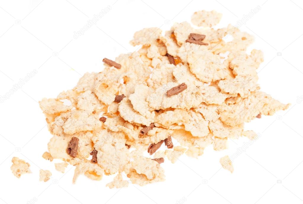 Mixed cereals isolated