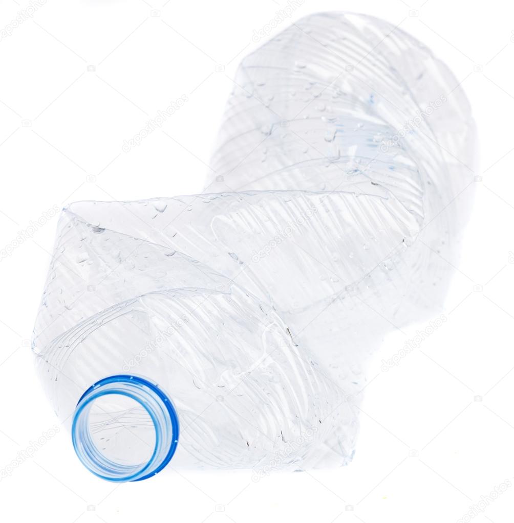 Plastic bottle isolated