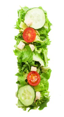 Ben salata yapılan mektup