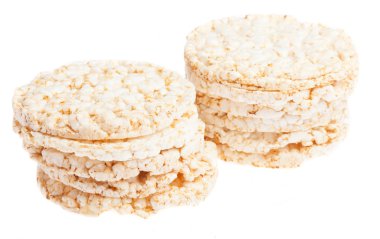 Kahvaltılık pirinç aperatif yığınları