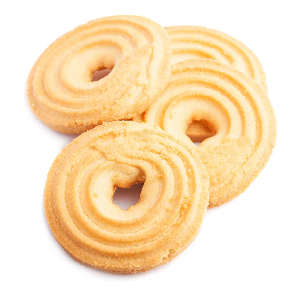 Biscoitos em forma de anel — Fotografia de Stock