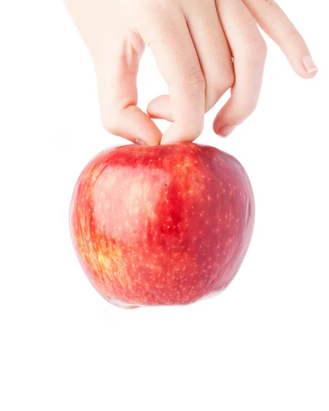 Hand holding  apple — Stock Photo, Image