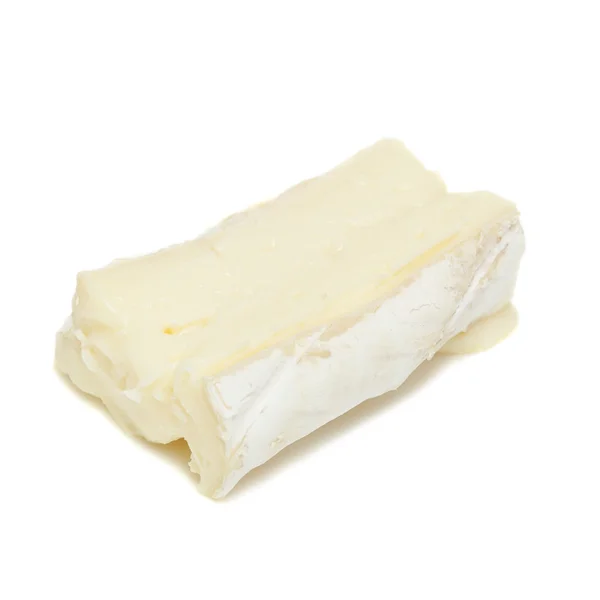 Brie kaas gedeelte — Stockfoto