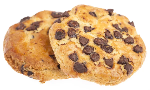 Two chocolate cookies — Stock Photo, Image