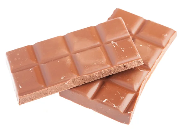 Two chocolate bars — Stock Photo, Image