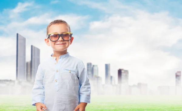 Boy in retro sunglasses — Stock Photo, Image