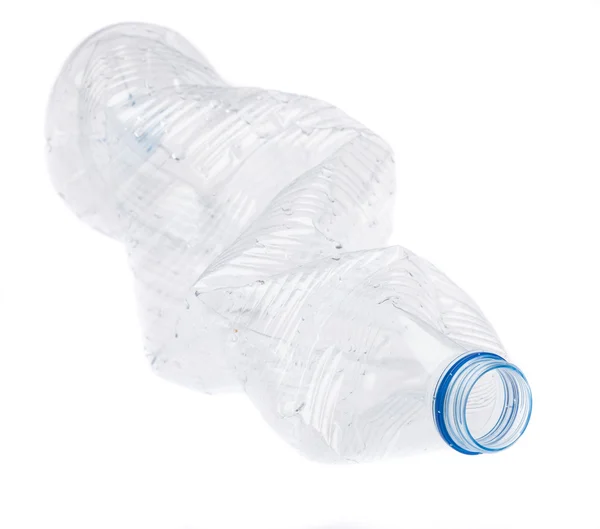 Plastic fles geïsoleerd Stockfoto
