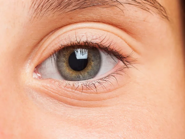 Girl eyes closeup — Stock Photo, Image