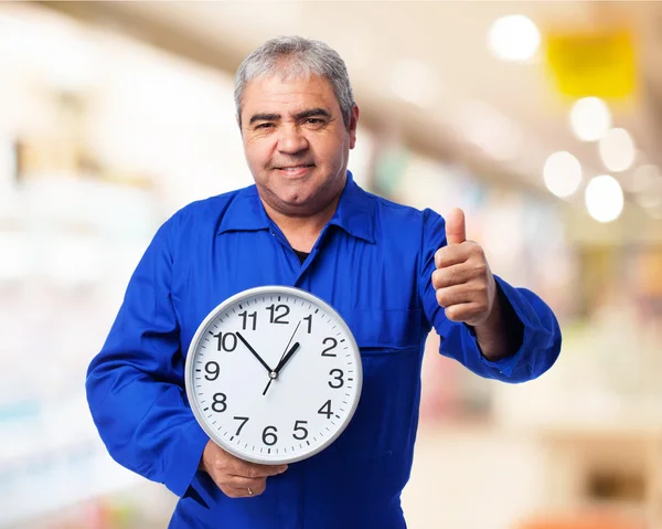 Reloj de sujeción mecánico — Foto de Stock