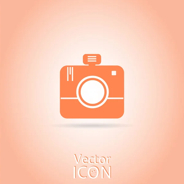 Photo Camera Icon — Stock Vector