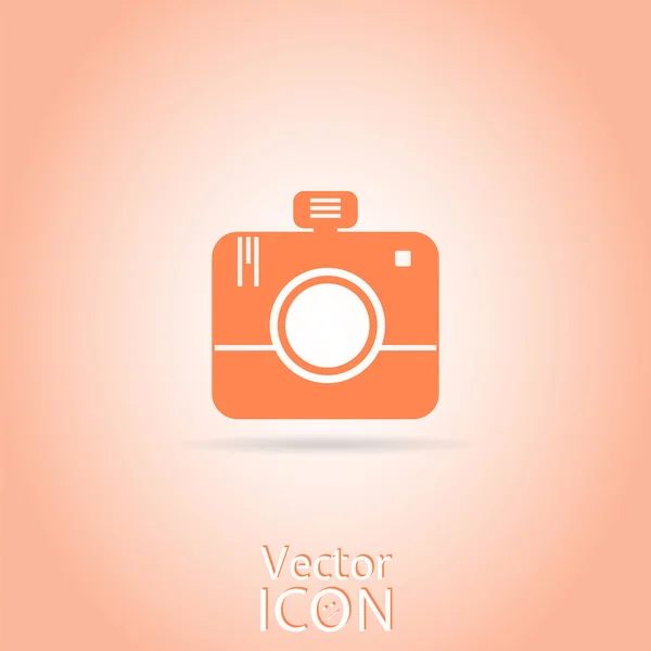 Icono de cámara fotográfica — Vector de stock