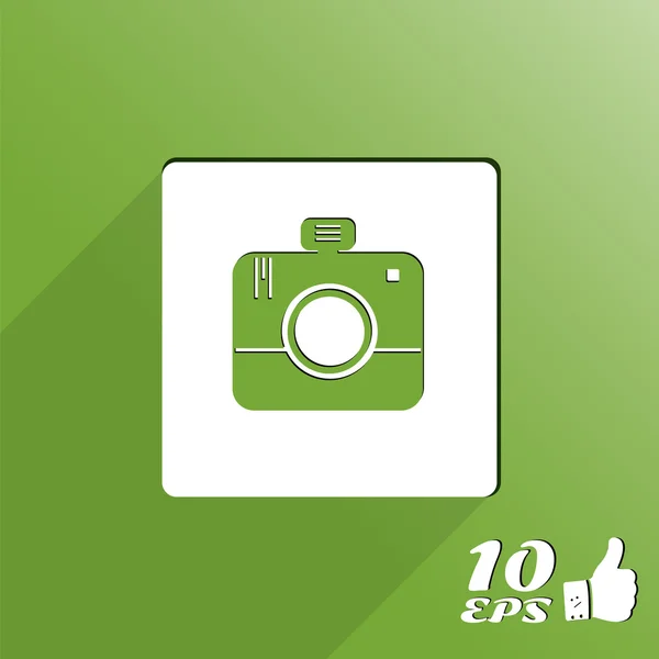 Photo Camera Icon — Stock Vector